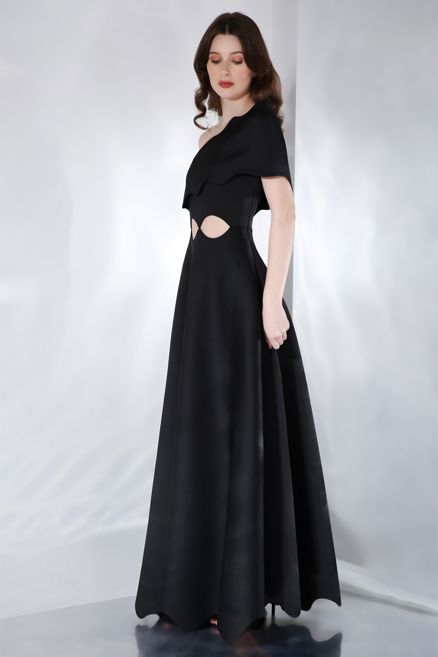 Francesca + Detachable Wavy Wrap