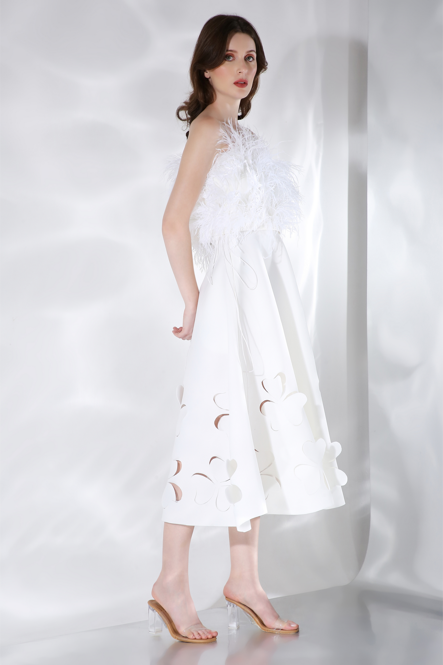 White Feather Wrap