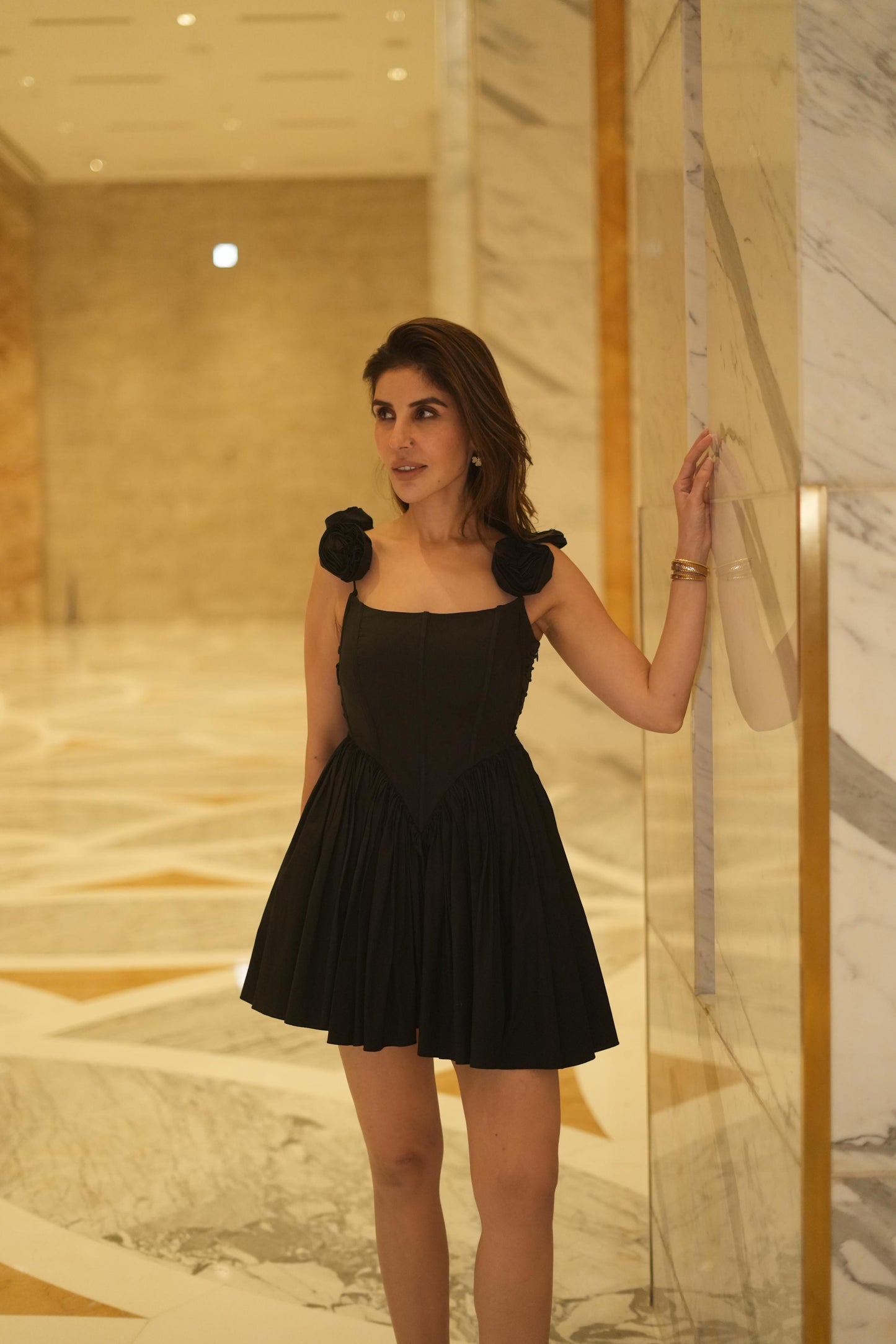 Rohini Mathur in Eva + Detachable Floral Straps