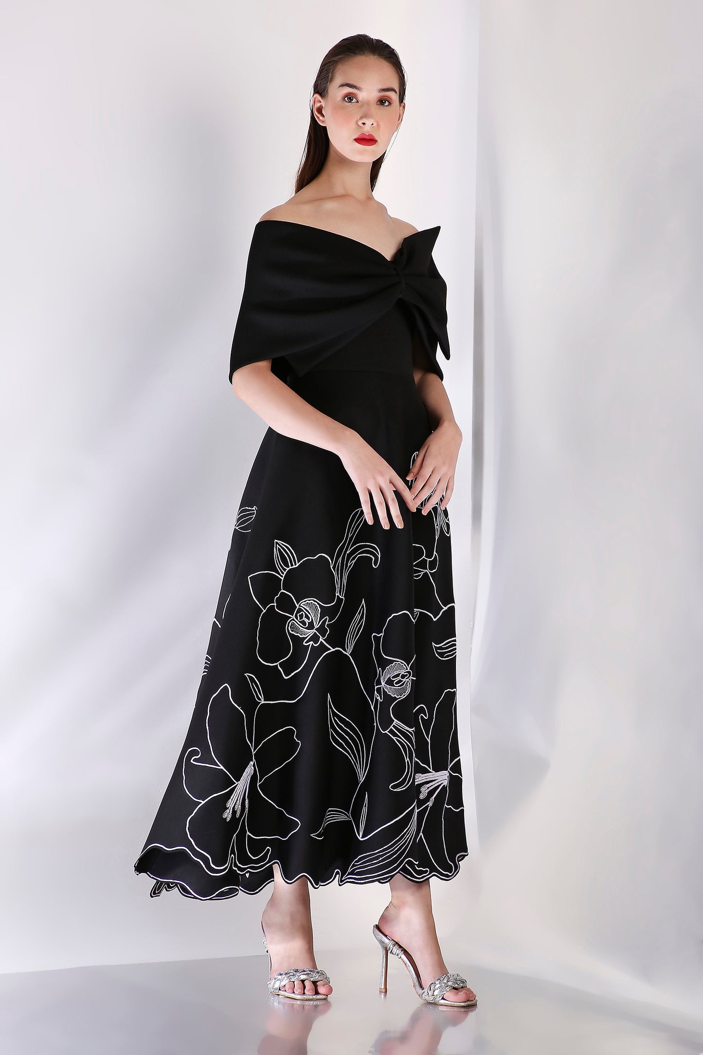 Black Vero + Bow Wrap