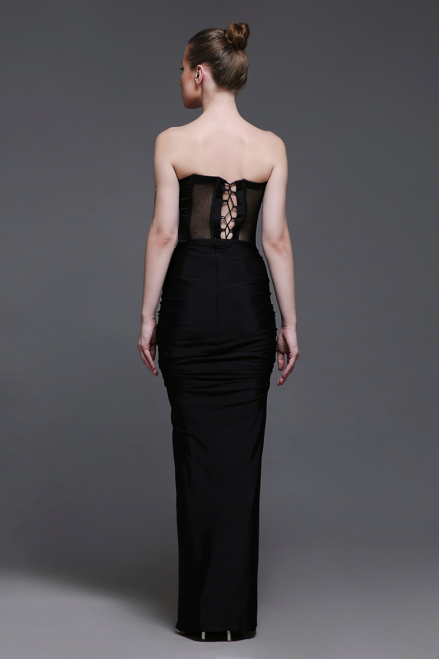 Noir Georgia Set of Corset + Skirt