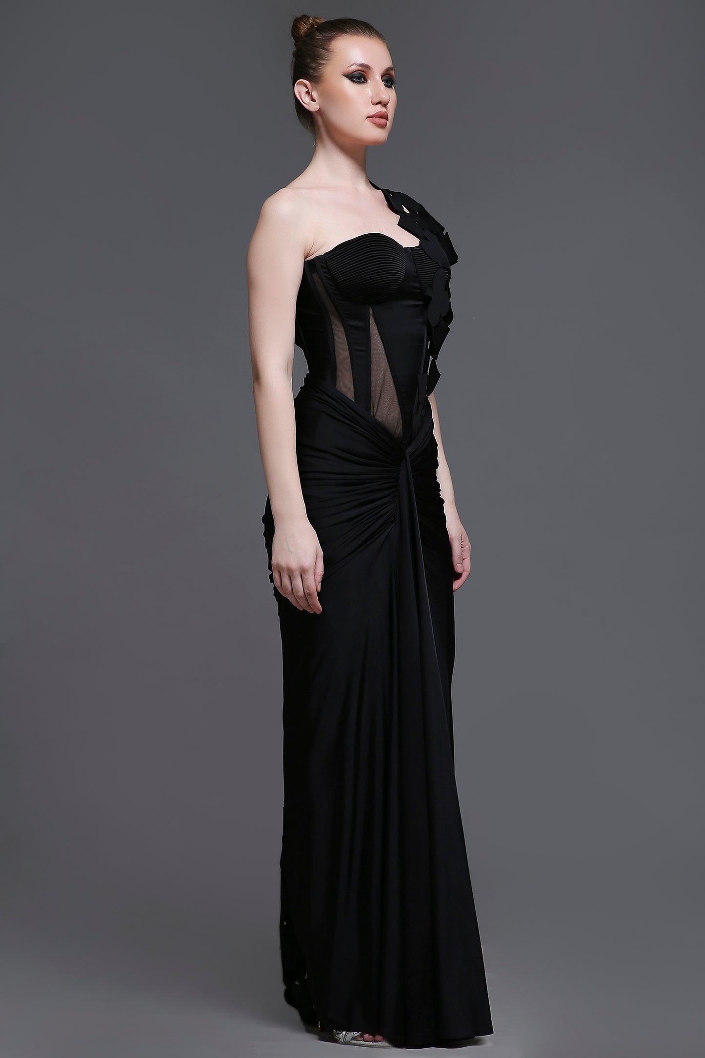 Noir Georgia Set + Drape
