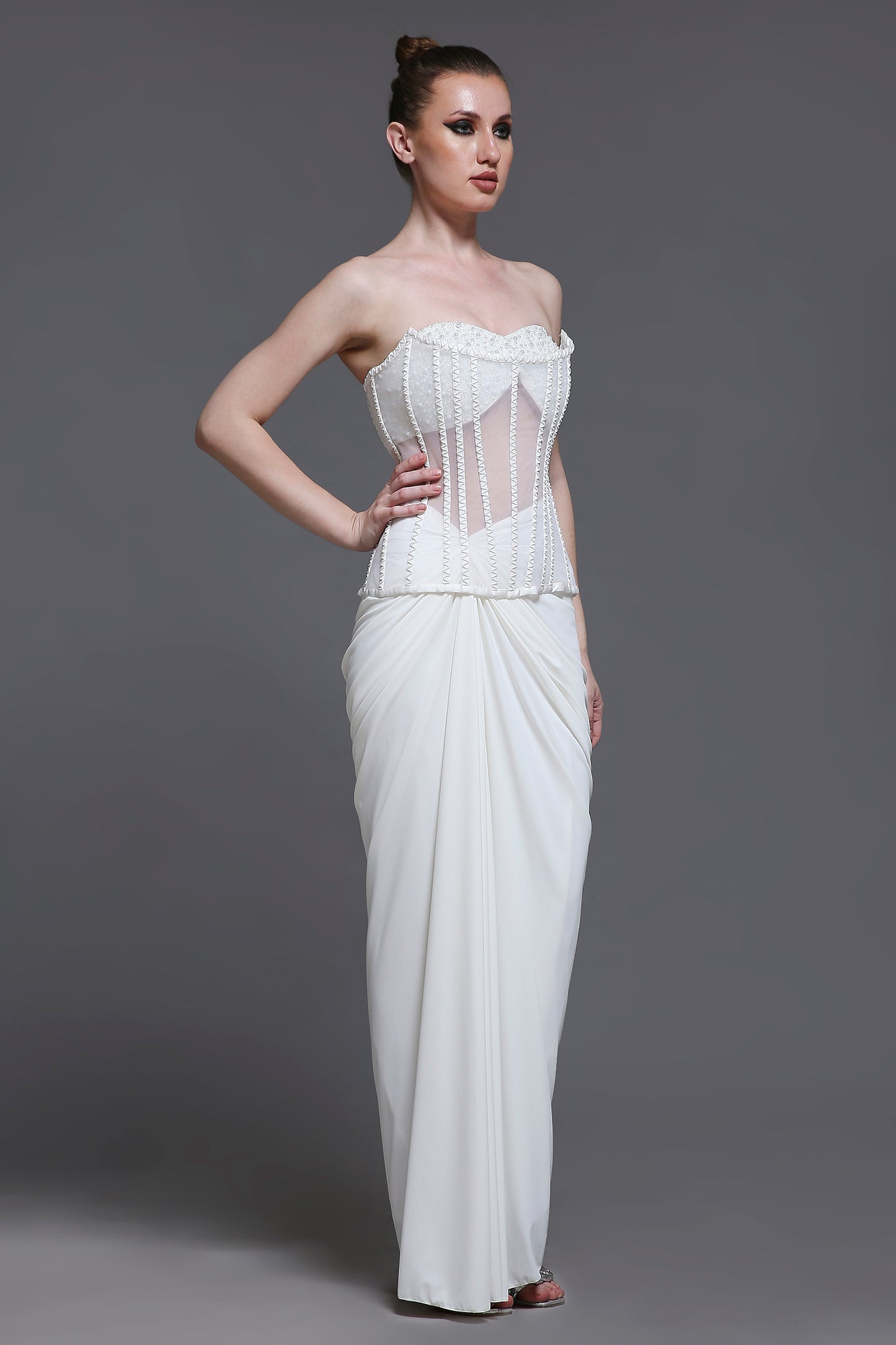 Blanc Lily Set + Drape
