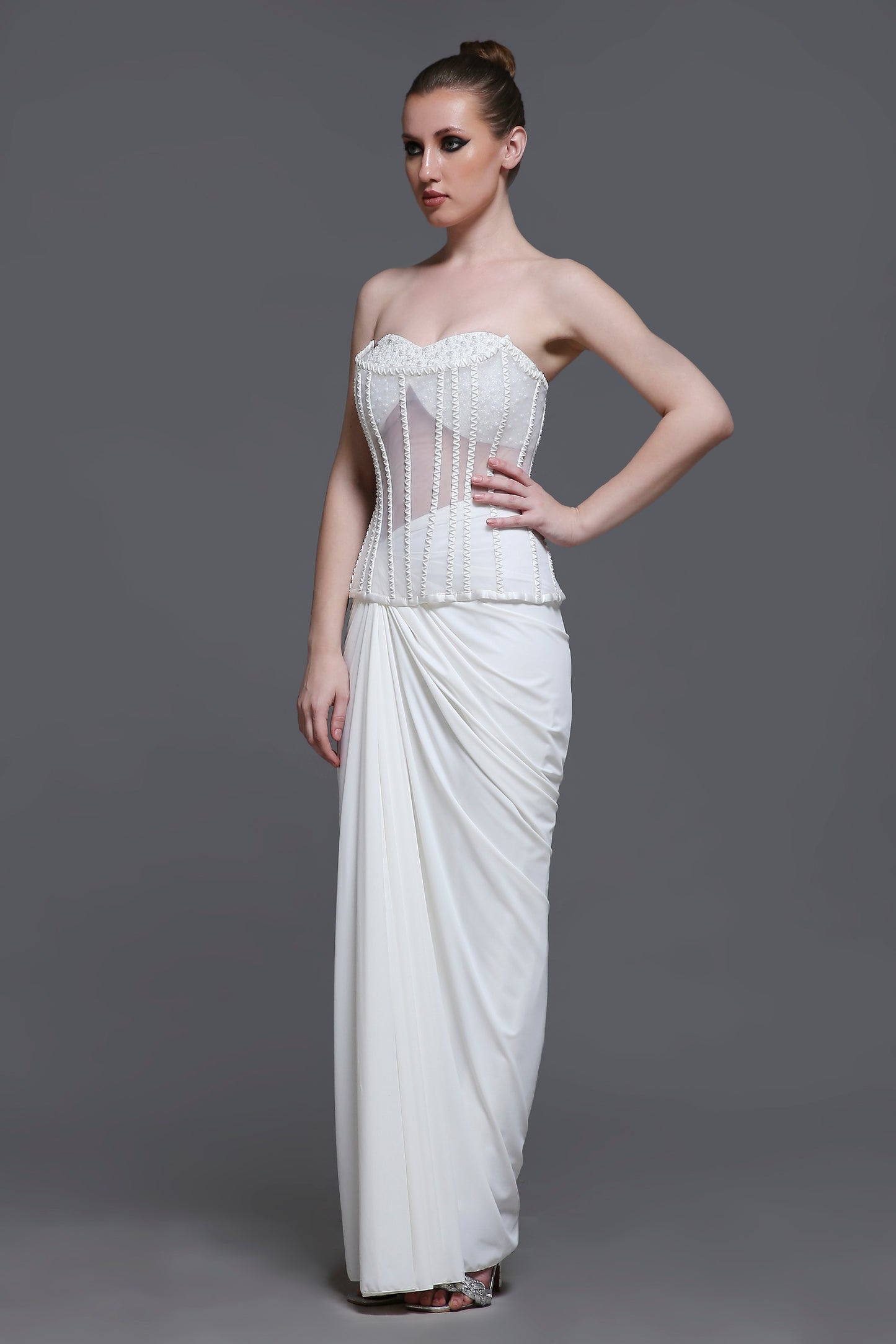 Blanc Lily Set + Drape