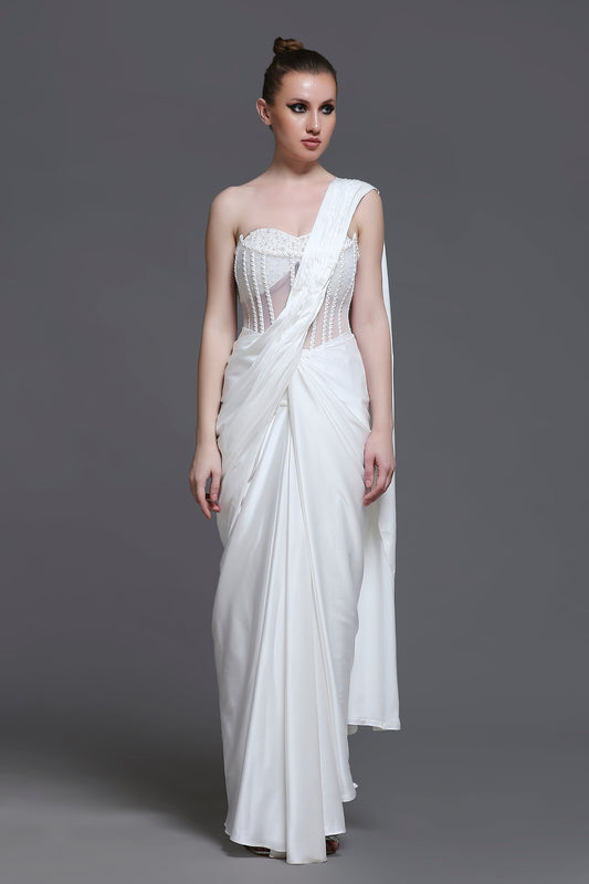 Blanc Lily Set + Drape