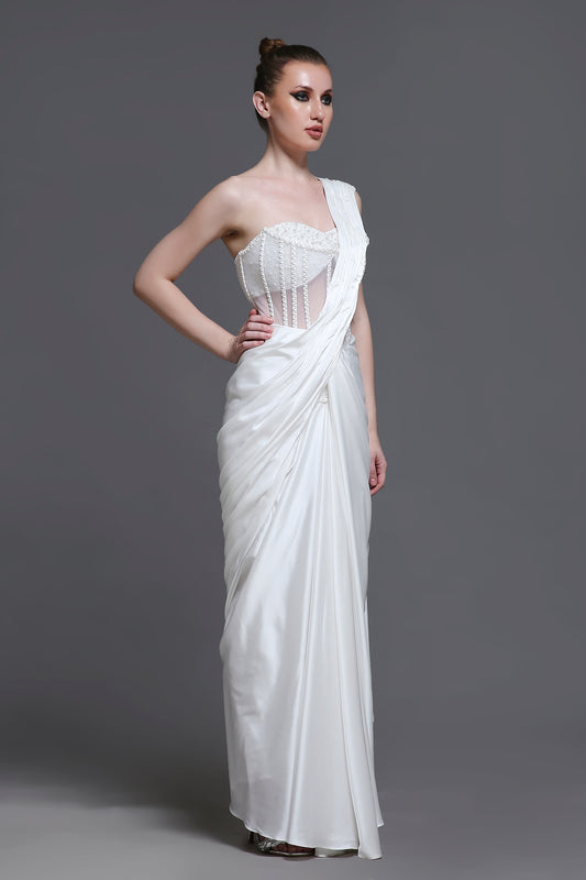 Blanc Lily Set + Drape