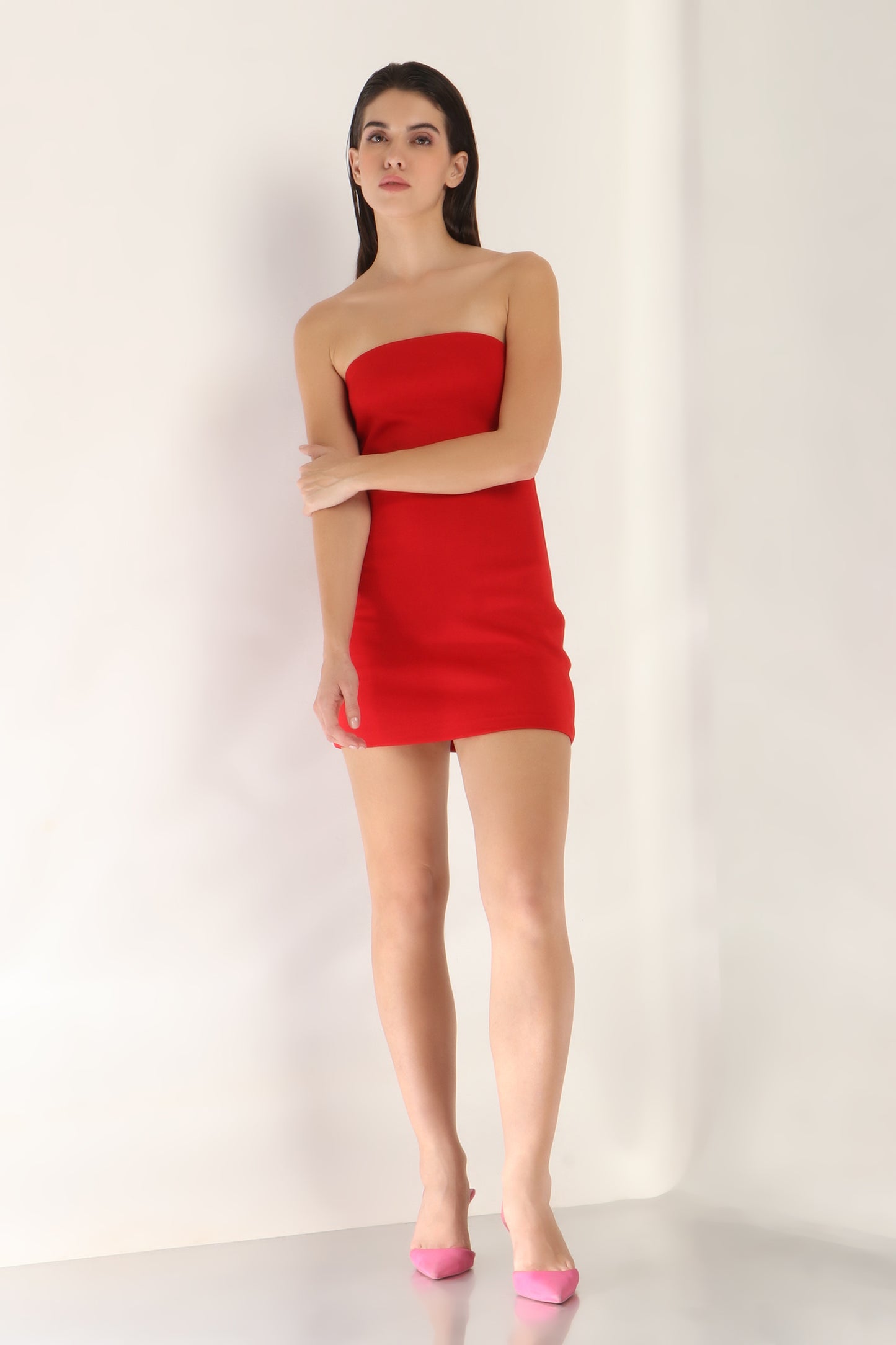 Sylvia Bodycon + Detachable Flower wrap
