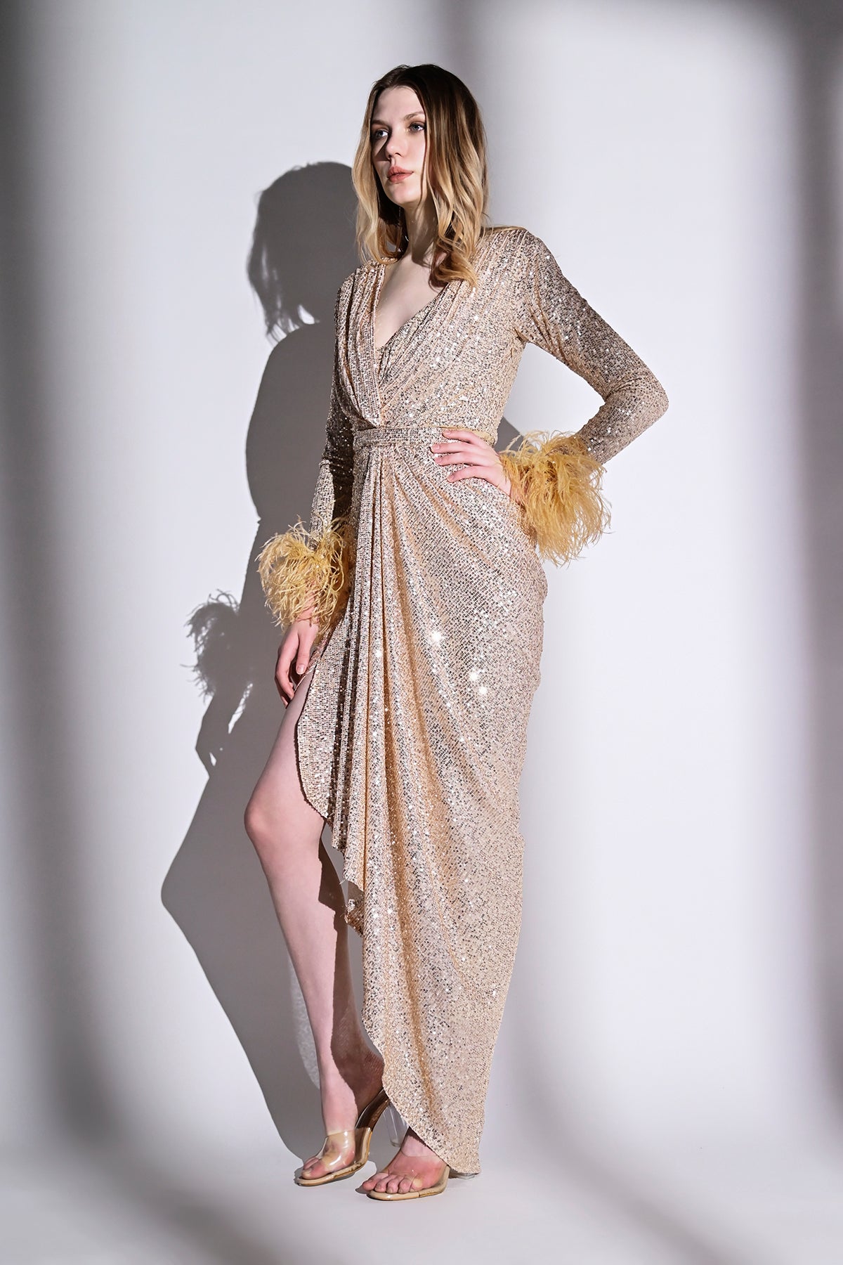 Twyla Draped Skirt set