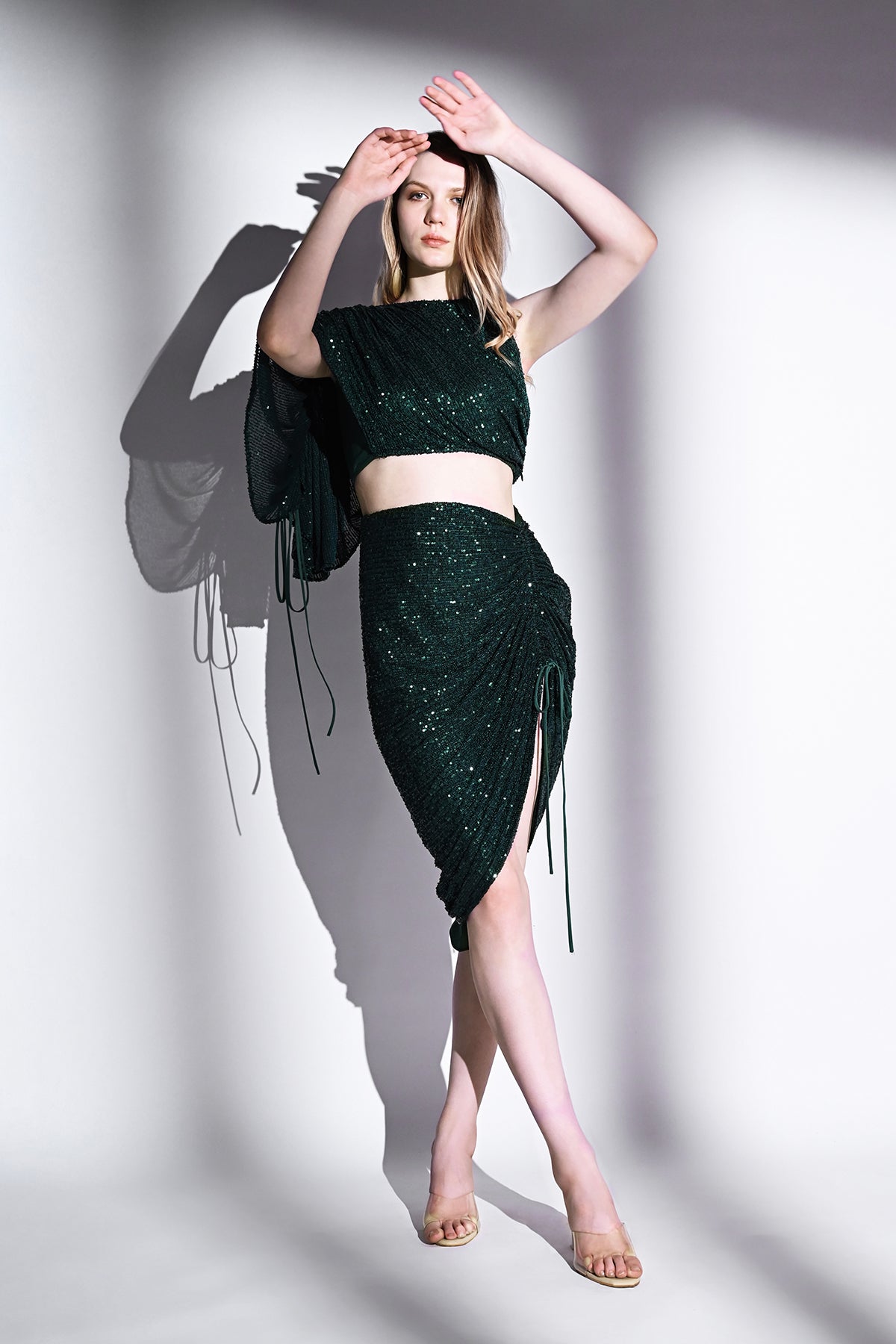 Neptune- Tie-up Skirt Set