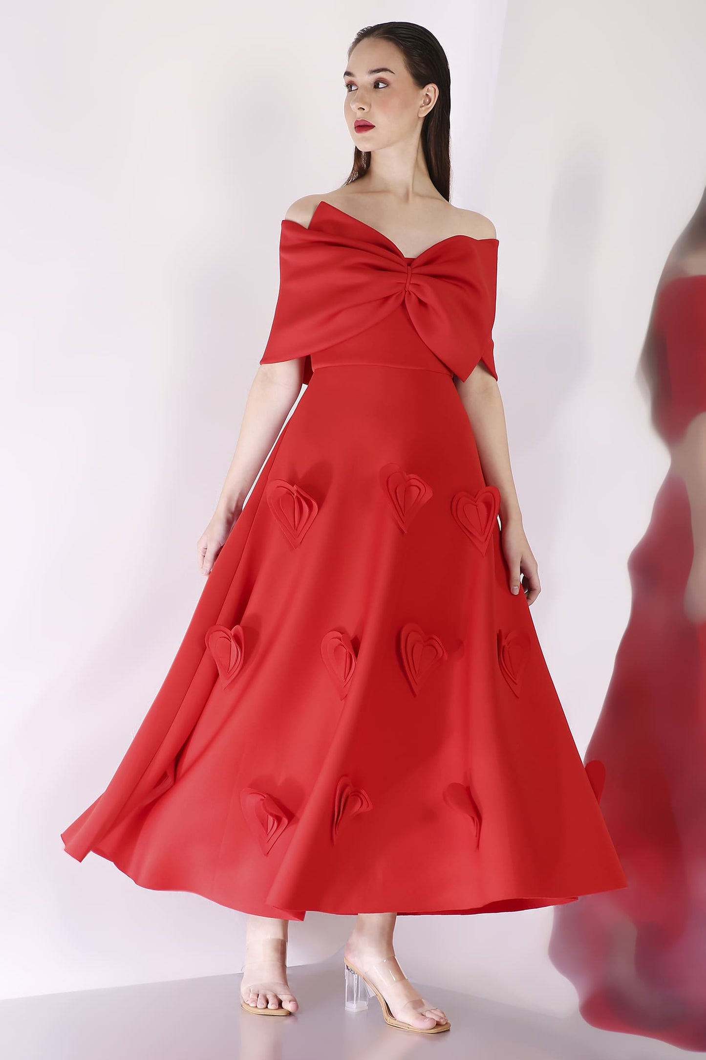 Scarlet Cassandra + Bow Wrap
