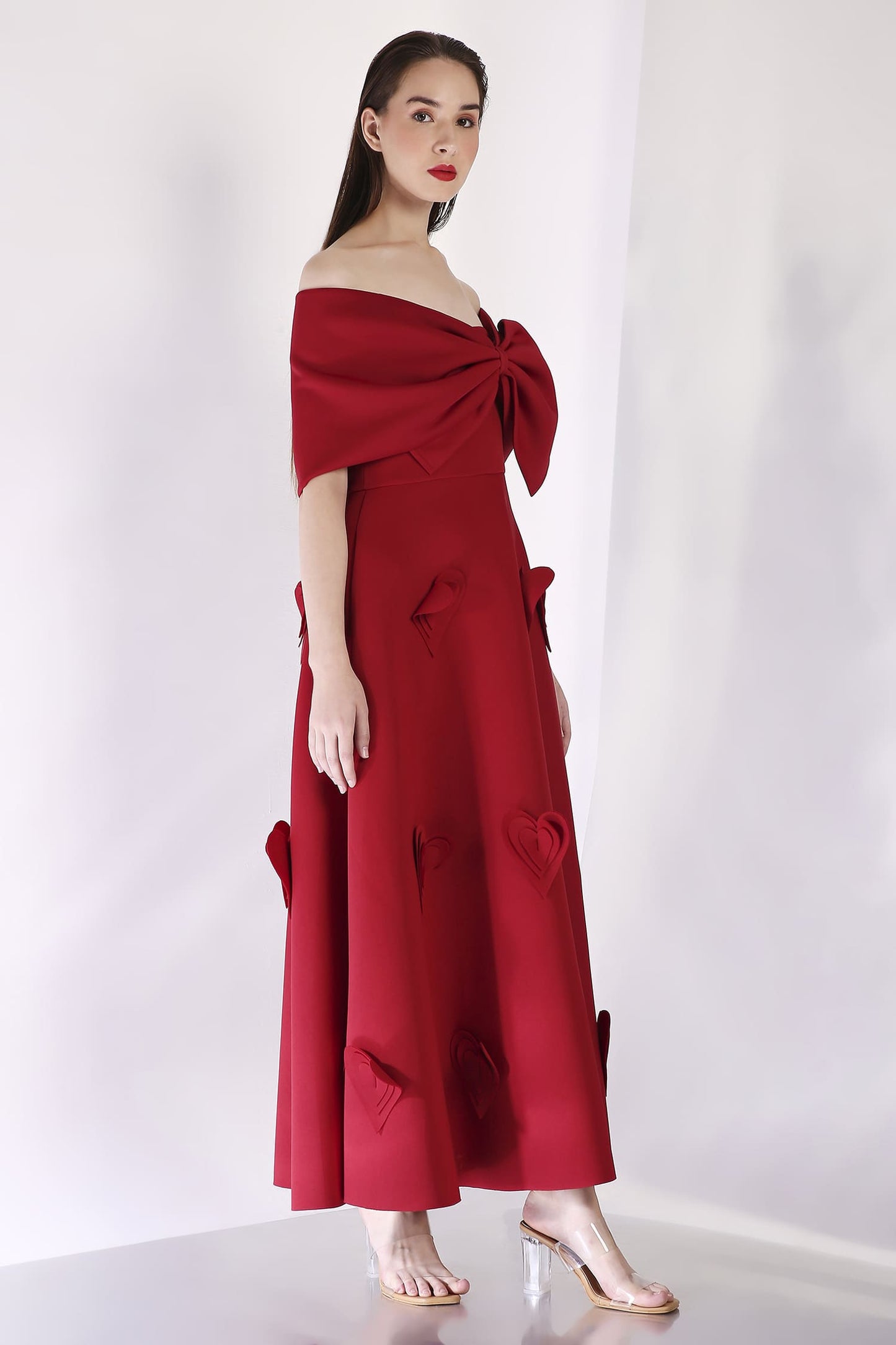 Carmine Cassandra + Bow Wrap