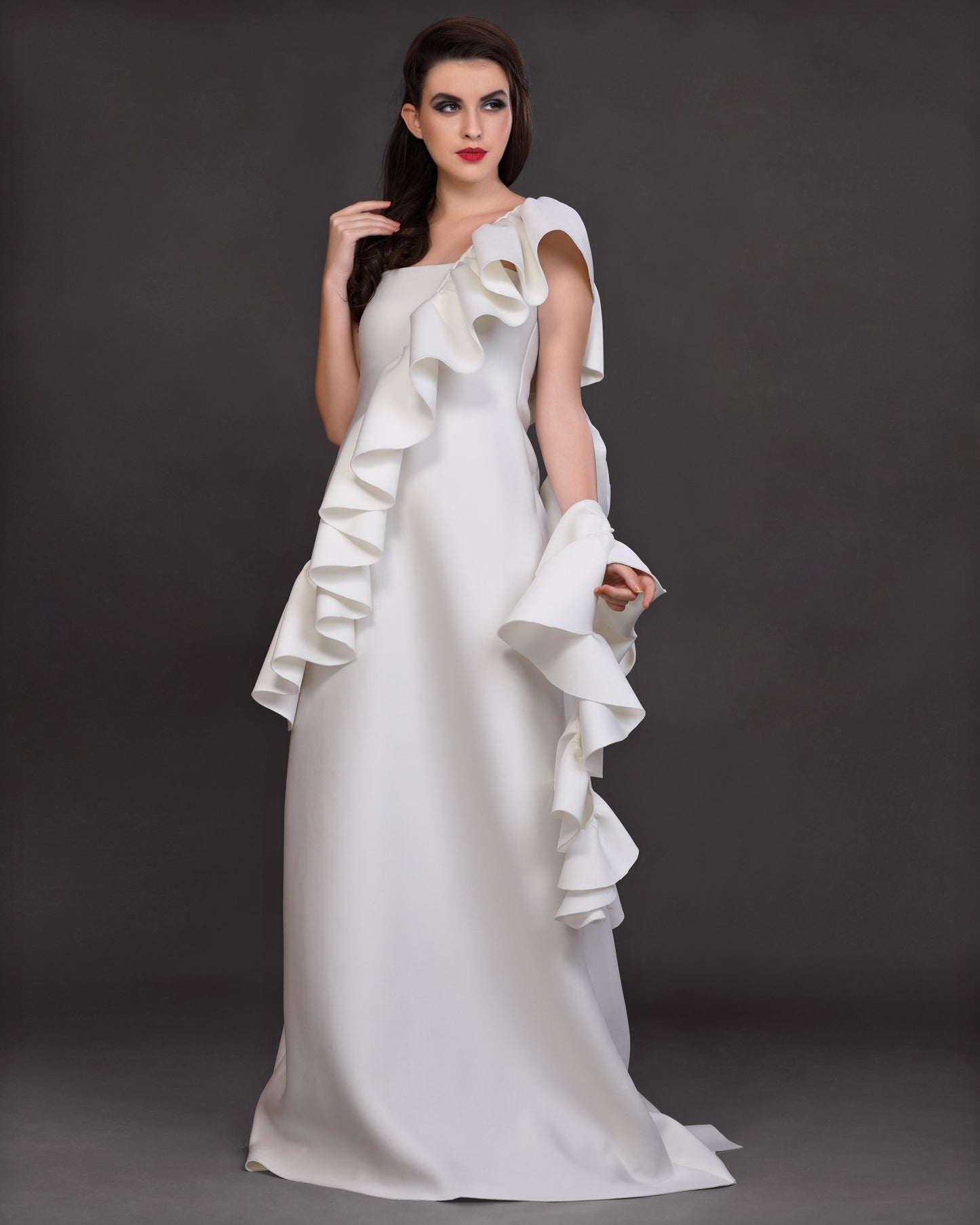 Essence- Versatile Frill Drape