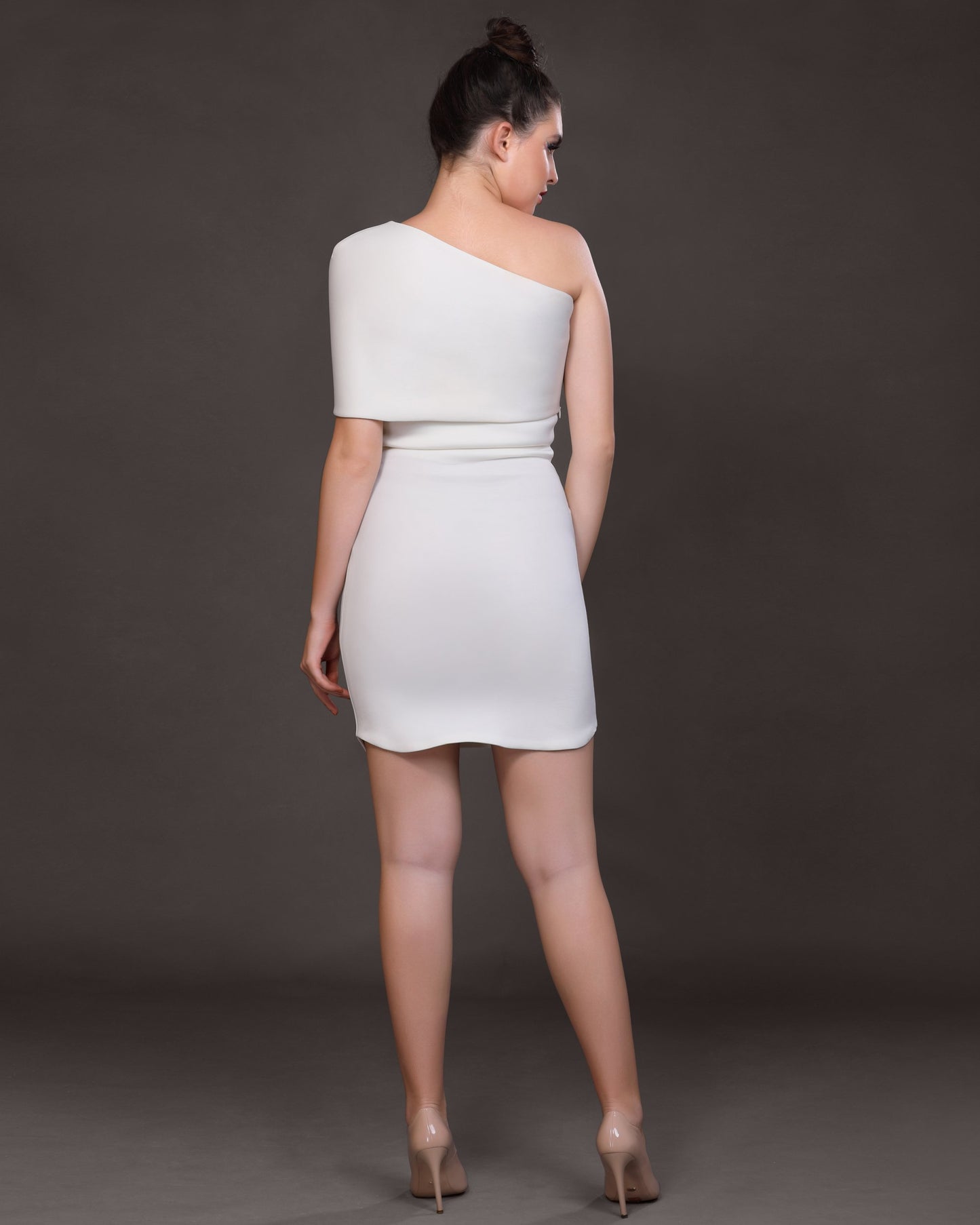 Essence- One-Shoulder Drape