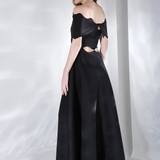 Francesca + Detachable Wavy Wrap