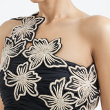 Detachable Zardozi Flowers Overlay