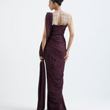 Shanaya base + Detachable pallu & overlay