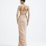 Detachable Embellished Sleeve Overlay