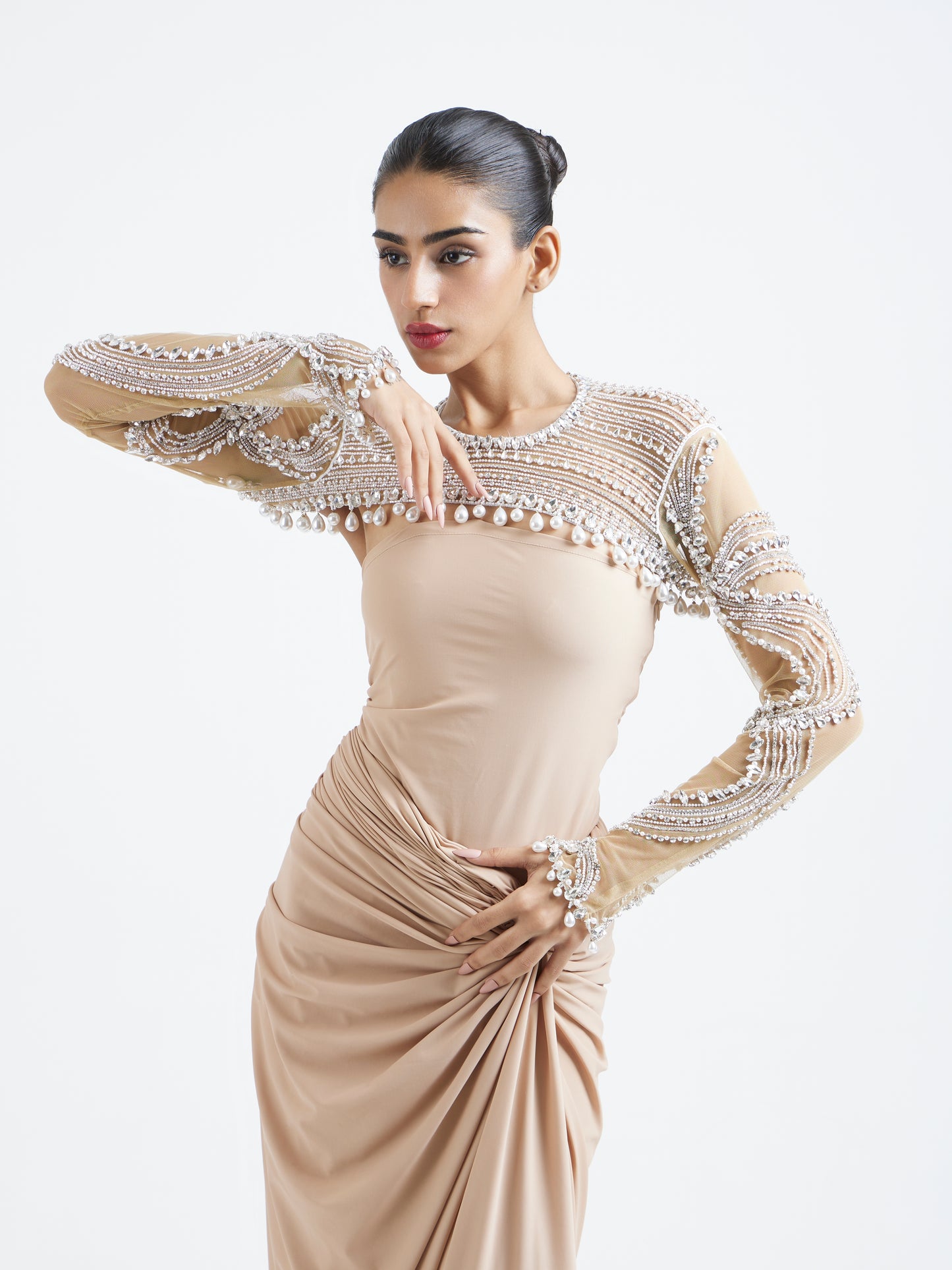 Nia + Pearl full sleeves overlay