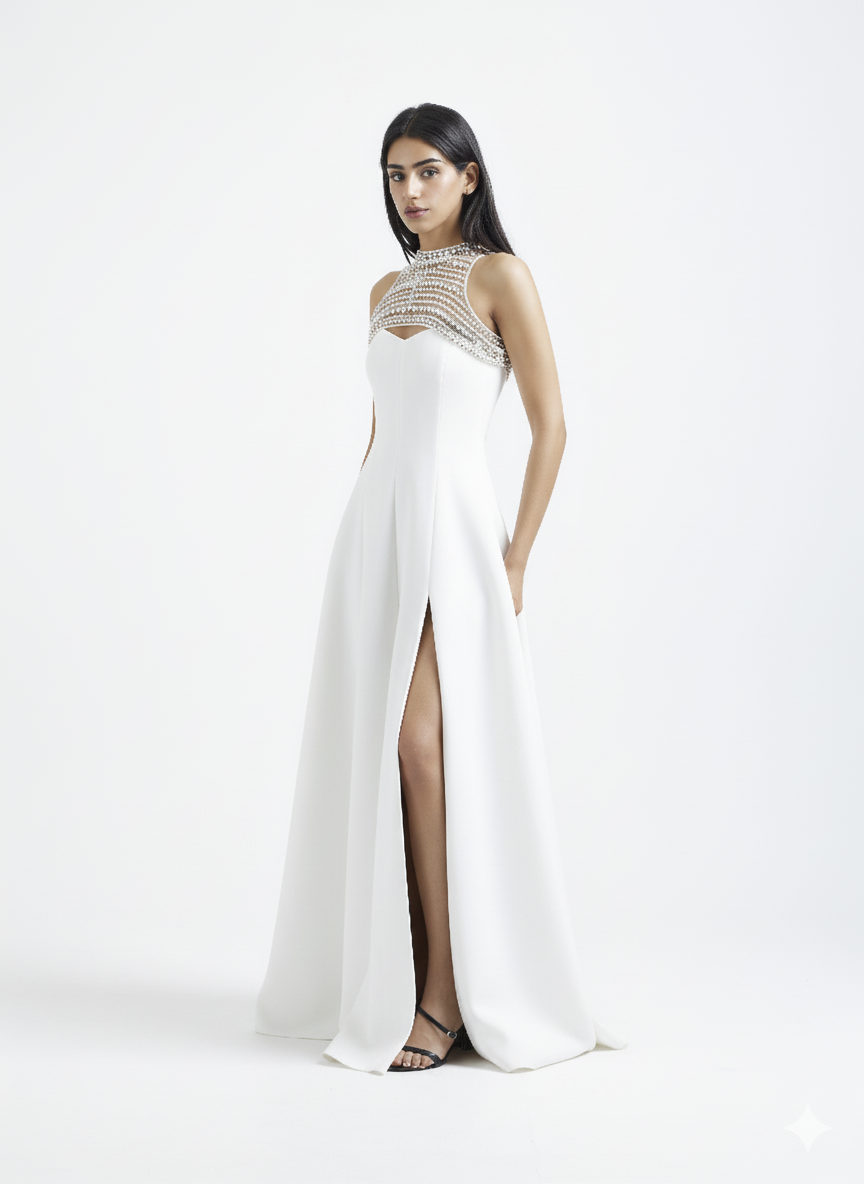 Kiara + Embellished crystal Wrap