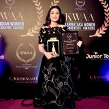 Shreya Godawat in Vero + Cutwork Wrap