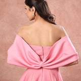 Ubud + off-shoulder bow