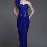 Bleu Georgia Set + Feather Strap