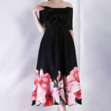 Black Juliette + Bow Wrap