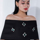 Gaia + Emerald Studded Versatile Wrap