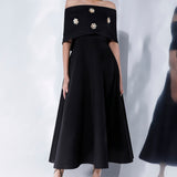 Detachable Gold Studded Wrap