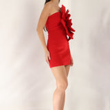 Sylvia Bodycon + Detachable Flower wrap