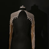 Detachable Embellished Sleeve Overlay