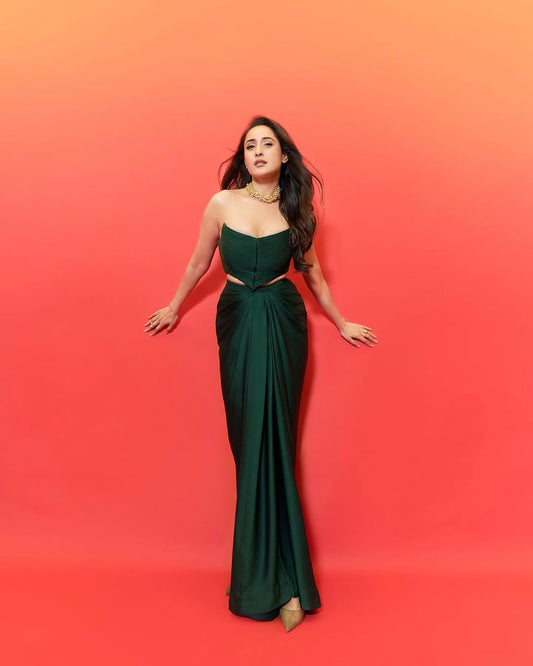 Pragya Jaiswal in Sapin Elle Corset