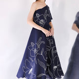 Midnight Vero + Embroidered Wrap