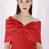 Scarlet Cassandra + Bow Wrap