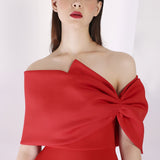 Scarlet Cassandra + Bow Wrap