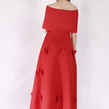 Scarlet Cassandra + Bow Wrap