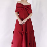 Carmine Cassandra + Bow Wrap