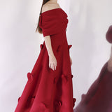 Carmine Cassandra + Bow Wrap