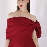 Carmine Cassandra + Bow Wrap