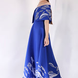 Daphne + Embroidered Wrap