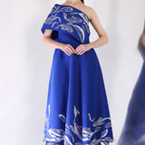 Daphne + Embroidered Wrap