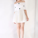 Tyche + Emerald Studded Wrap