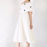 Gaia + Emerald Studded Wrap