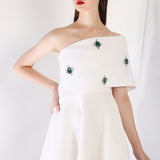 Gaia + Emerald Studded Wrap