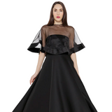 Organza Cape Overlay