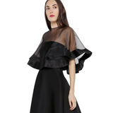 Organza Cape Overlay
