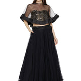 Organza Cape Overlay